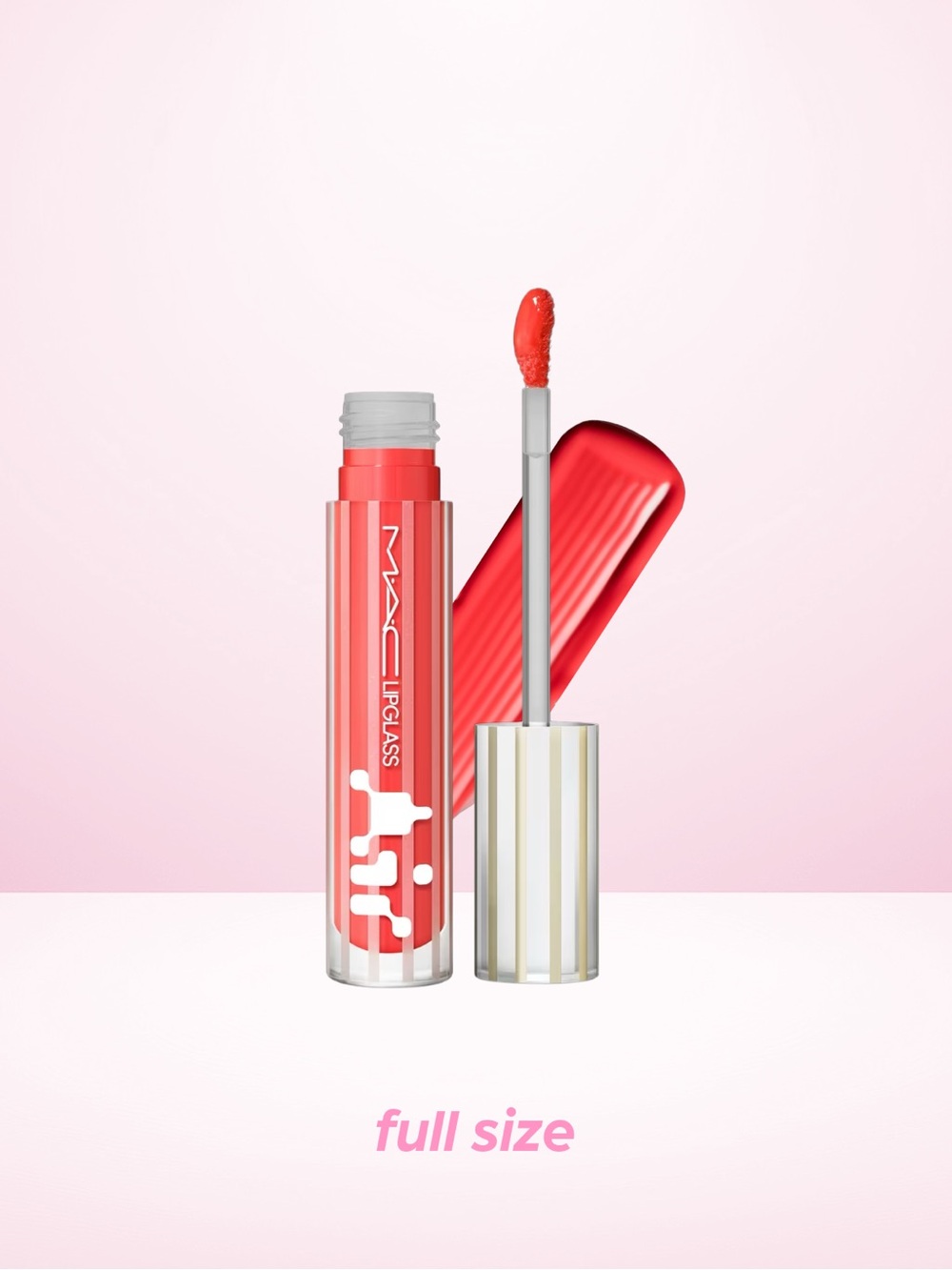 MAC Cosmetics Lipglass Air Spritz coral